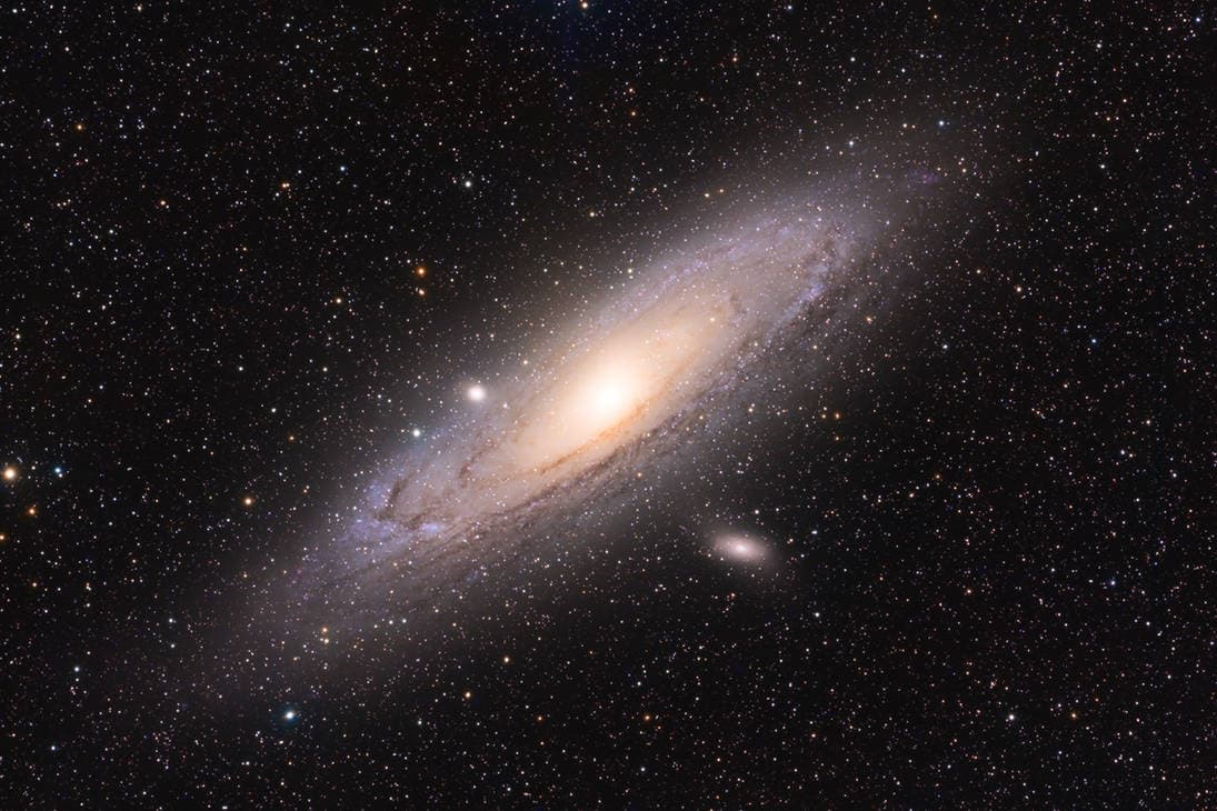 The Andromeda galaxy